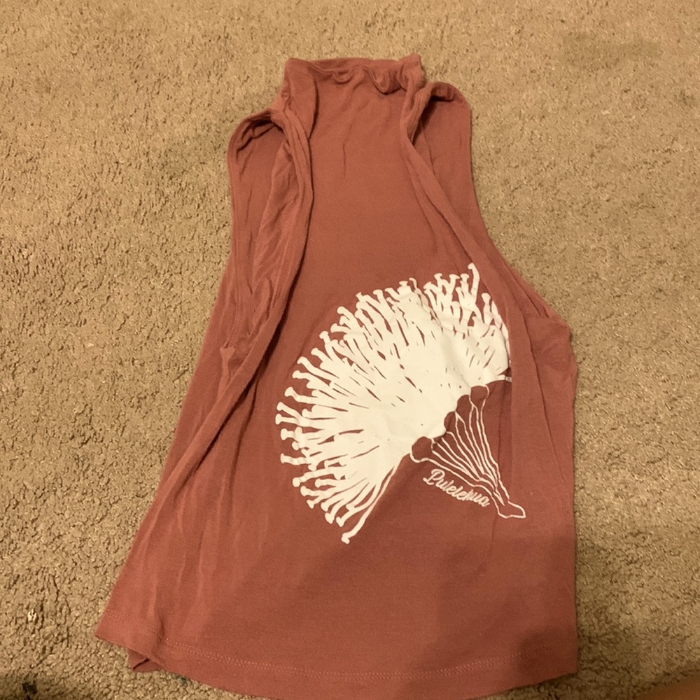 Second picture is the neck and the third picture is the arm part, pink top.